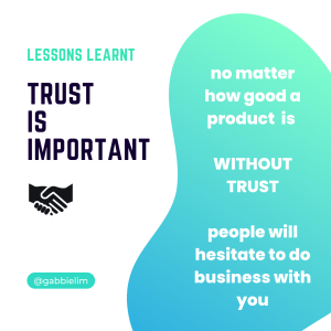 Trust Is Important — Engage