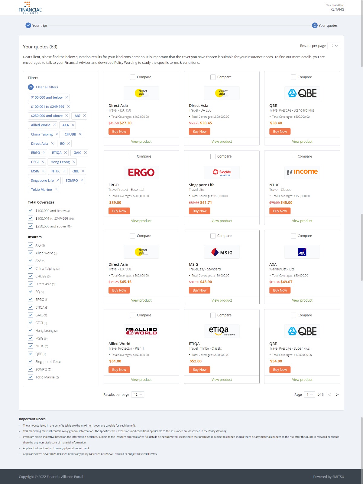 Compare Travel Insurance