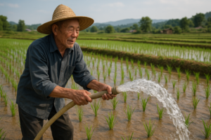灌溉水田